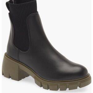 Steve Madden Black Ankle Boots